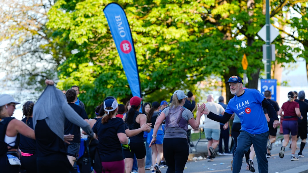 Finish lines & conversations. Photo from Unsplash
